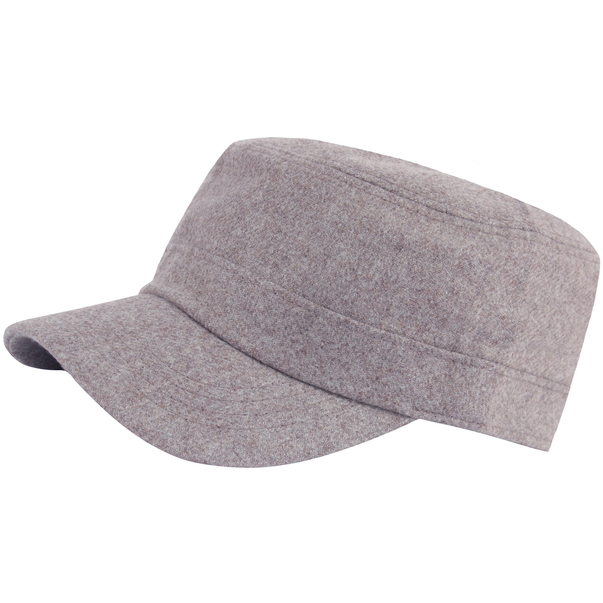 RaOn A191 Irish Army Cap Plain Design Winter Wool Simple Golf Club Cadet Military Hat