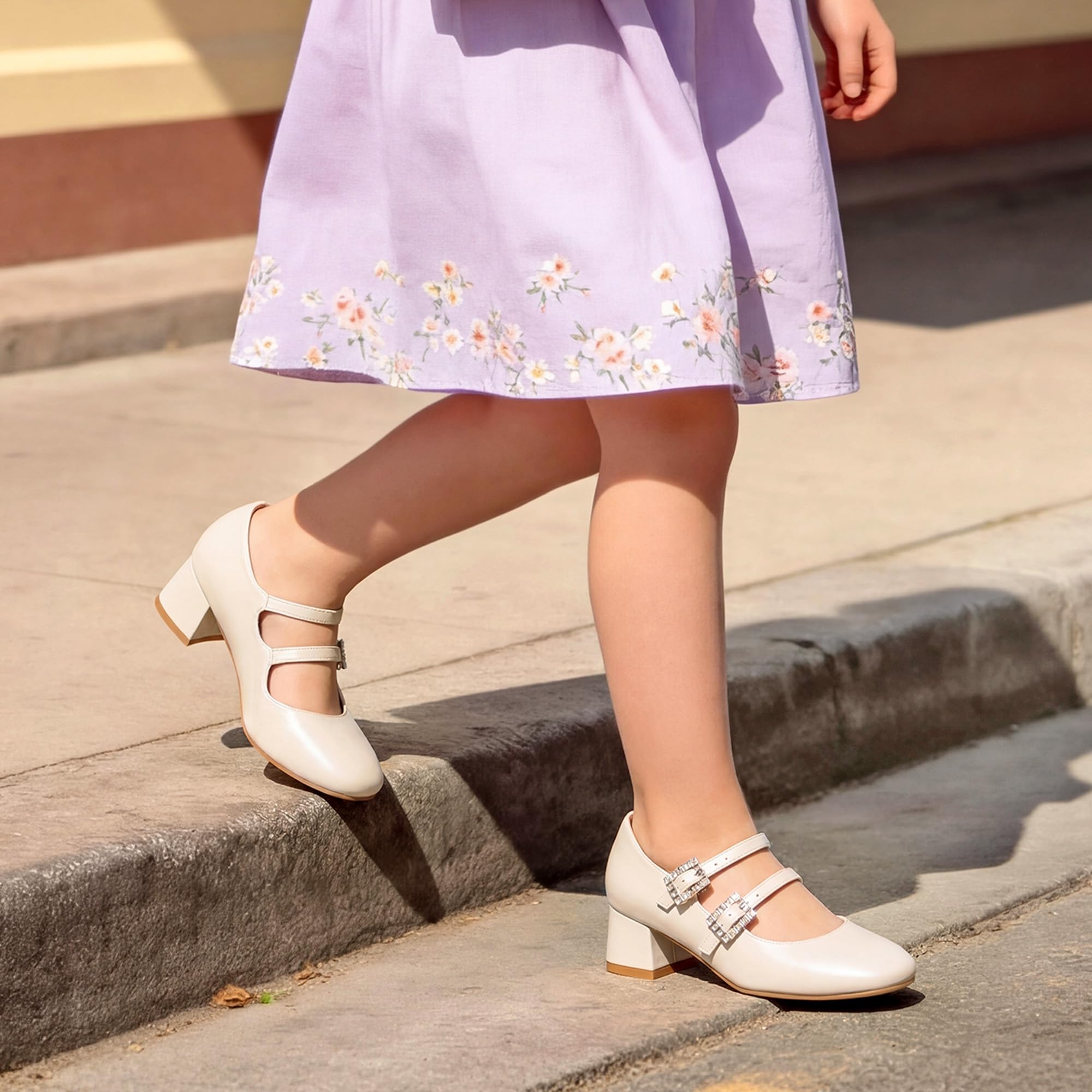 DREAM PAIRS Obcasy na platformie dla kobiet, lekkie, masywne, otwarte palce, stylowe, wygodne sandały rybackie, z regulowanym paskiem na kostkę