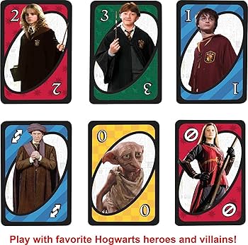 UNO: Harry Potter / ハリー･ポッター　ウノ Amazon.com: Mattel Games UNO Harry Potter Card Game in