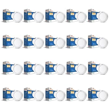 Murphy LED 9Watts CBL Round Surface Down Light (Cool White, No False Ceiling Required,Aluminium) - Pack of 20