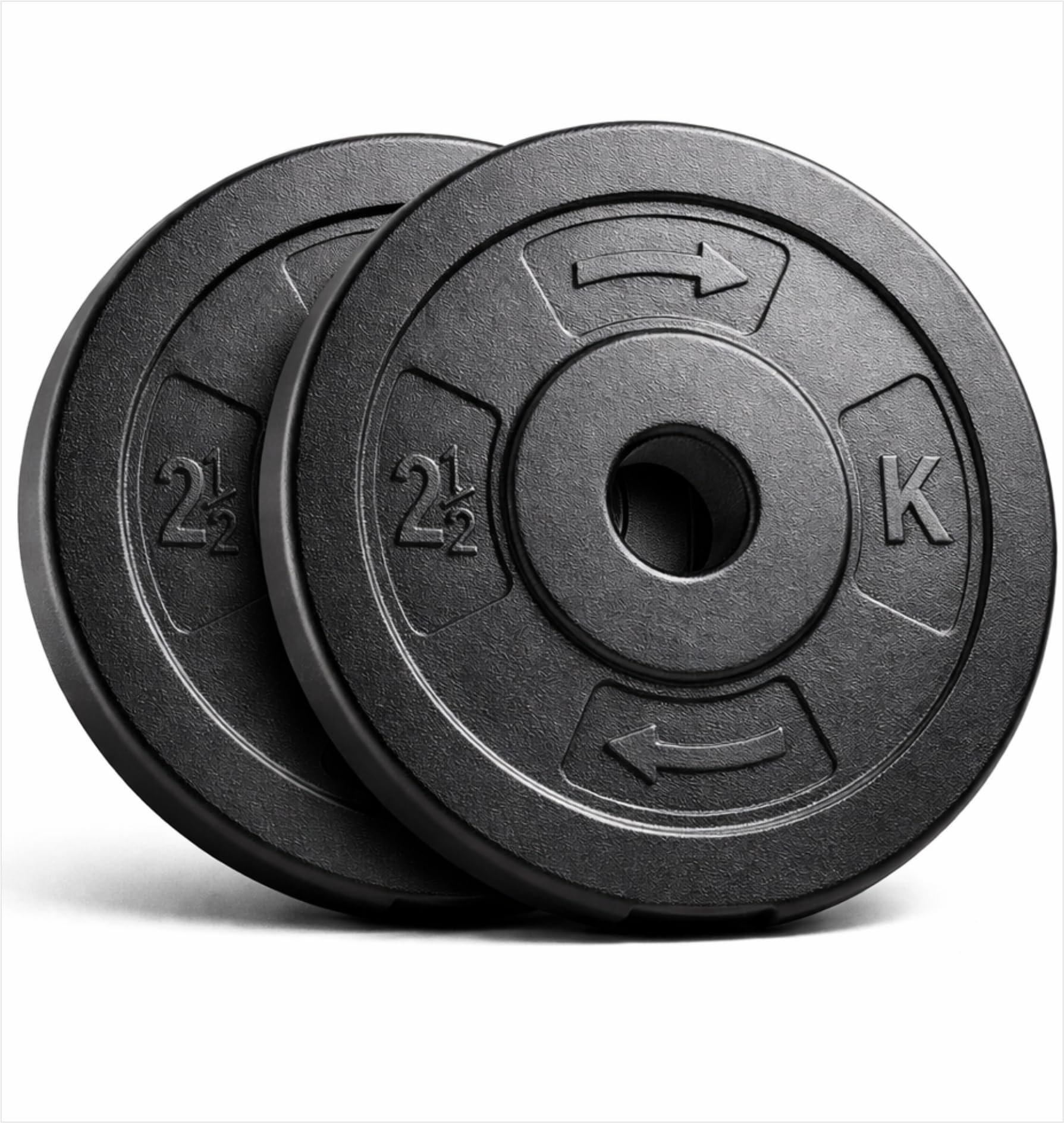 Artino P.V.C Weight Plates, Filled with Concrete, Standard Weights Plates, Set for Weight Lifting, Home Gym Fitness Workout (Online Series) (Adjustable Upto 25 mm Rod) ((2.5Kg X 2Pc)5Kg)-image-19