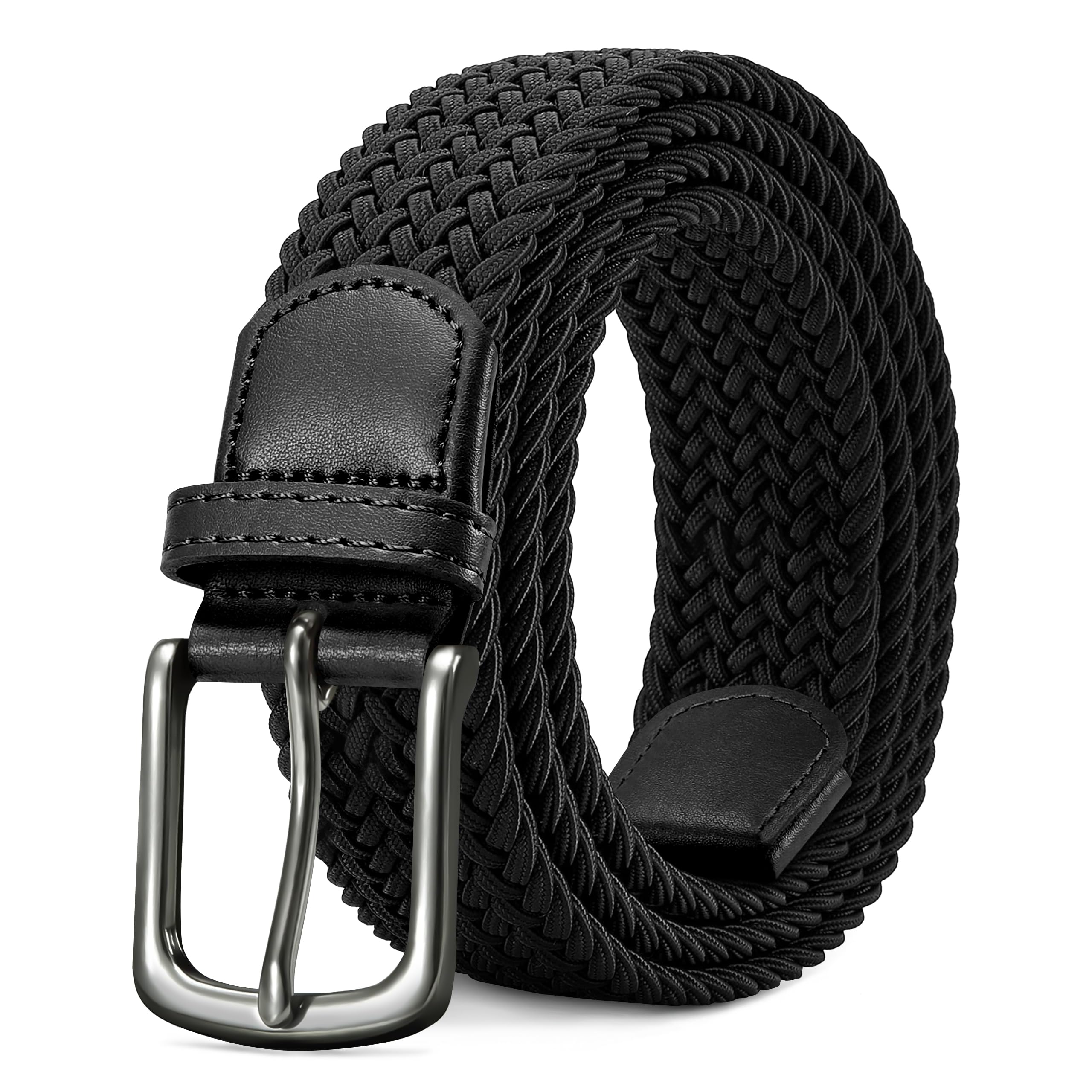 LAKIDAY Cintura in Tessuto Cintura Elasticizzata Cintura intrecciata cintura intrecciata Elastica perUomo e Donna ampia lunghezza da 3,5 cm da 100 cm a 130 cm