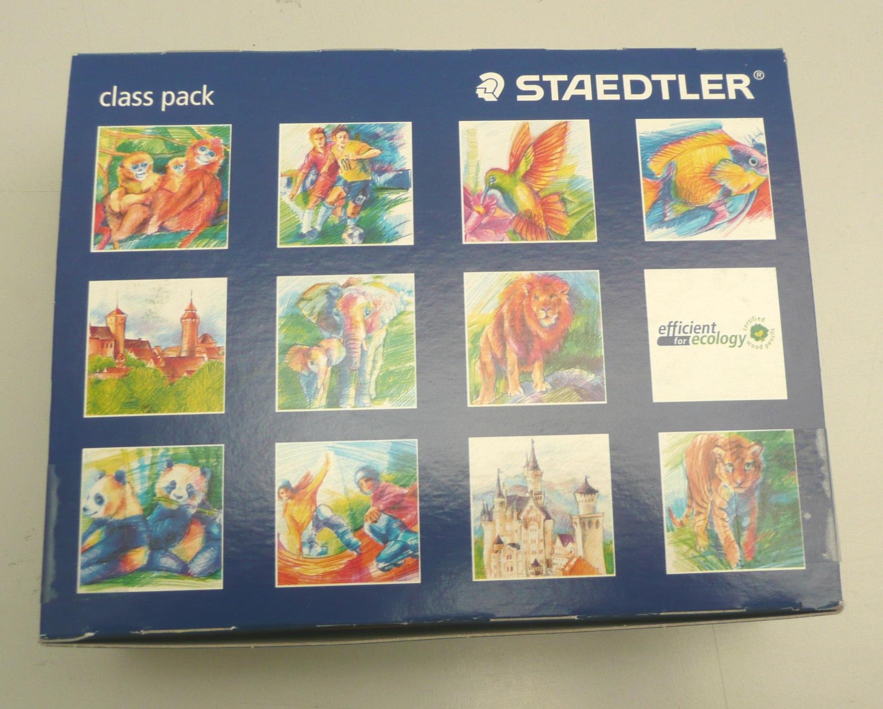 Staedtler Noris Pencill Class Lot de 144 crayons à papier HB