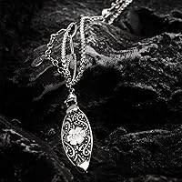 Vista 9 de Pulseras de alerta médica elegantes personalizadas para mujer con grabado gratis, pulsera de identificación de emergencia personalizada para Rojo