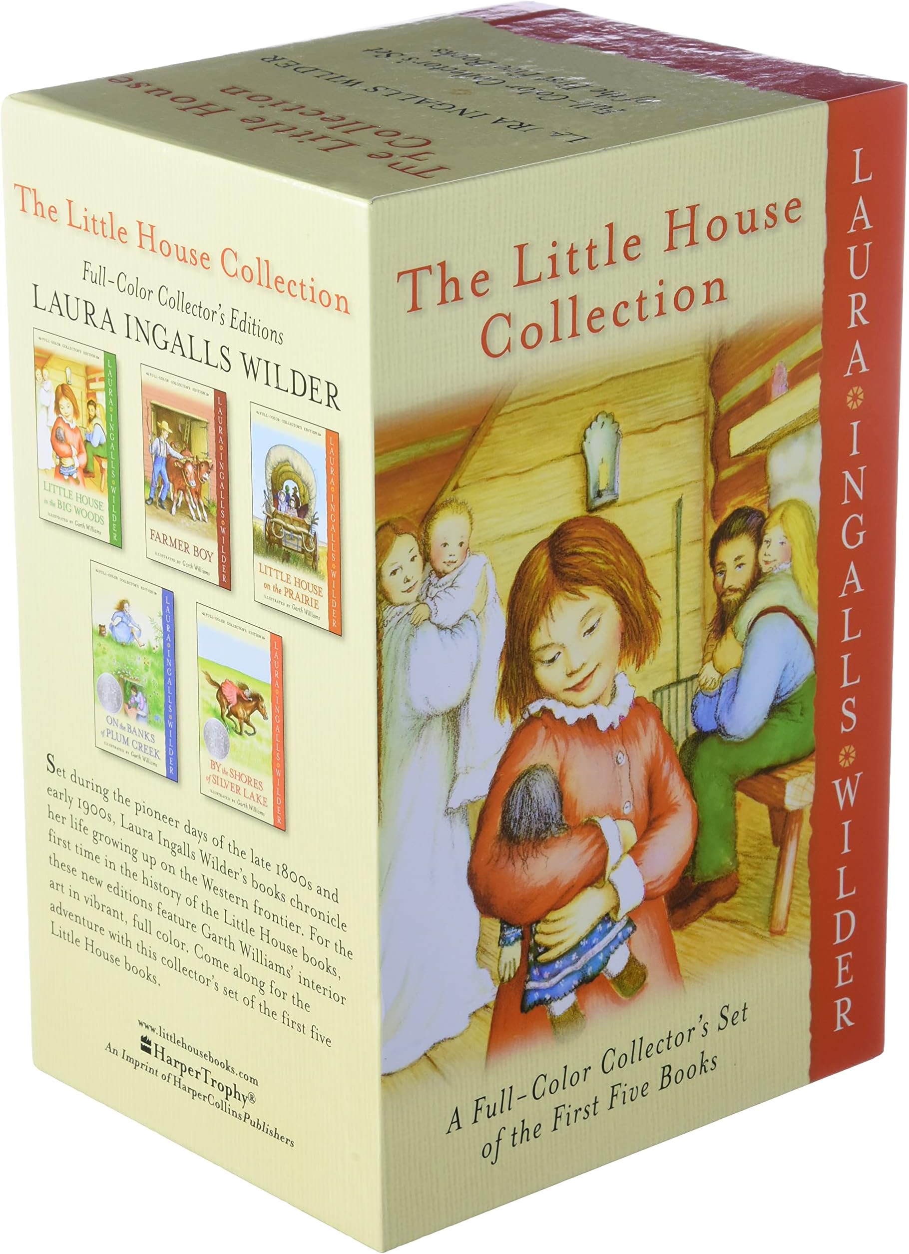 Little House 5-Book Full-Color Box Set: Books 1 to 5