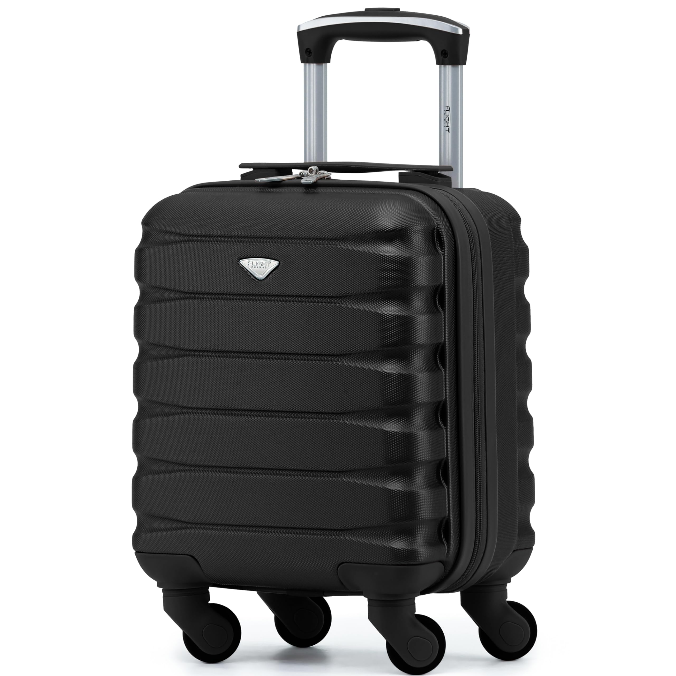 Flight Knight 56x45x25 EasyJet Cabin Bag, Jet2, British Airways Suitcase - Lightweight Small Durable 4-Wheel Cabin Case, Maximum Carry-On Size, ABS Hard Shell, 10kg Hand Luggage Bag- 56 x 45 x 25 — view 146