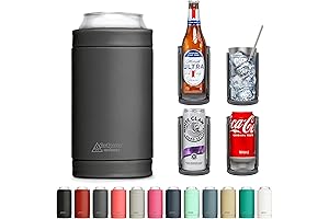 Bute Mate DUALIE 3 in 1 Insulated Can Cooler