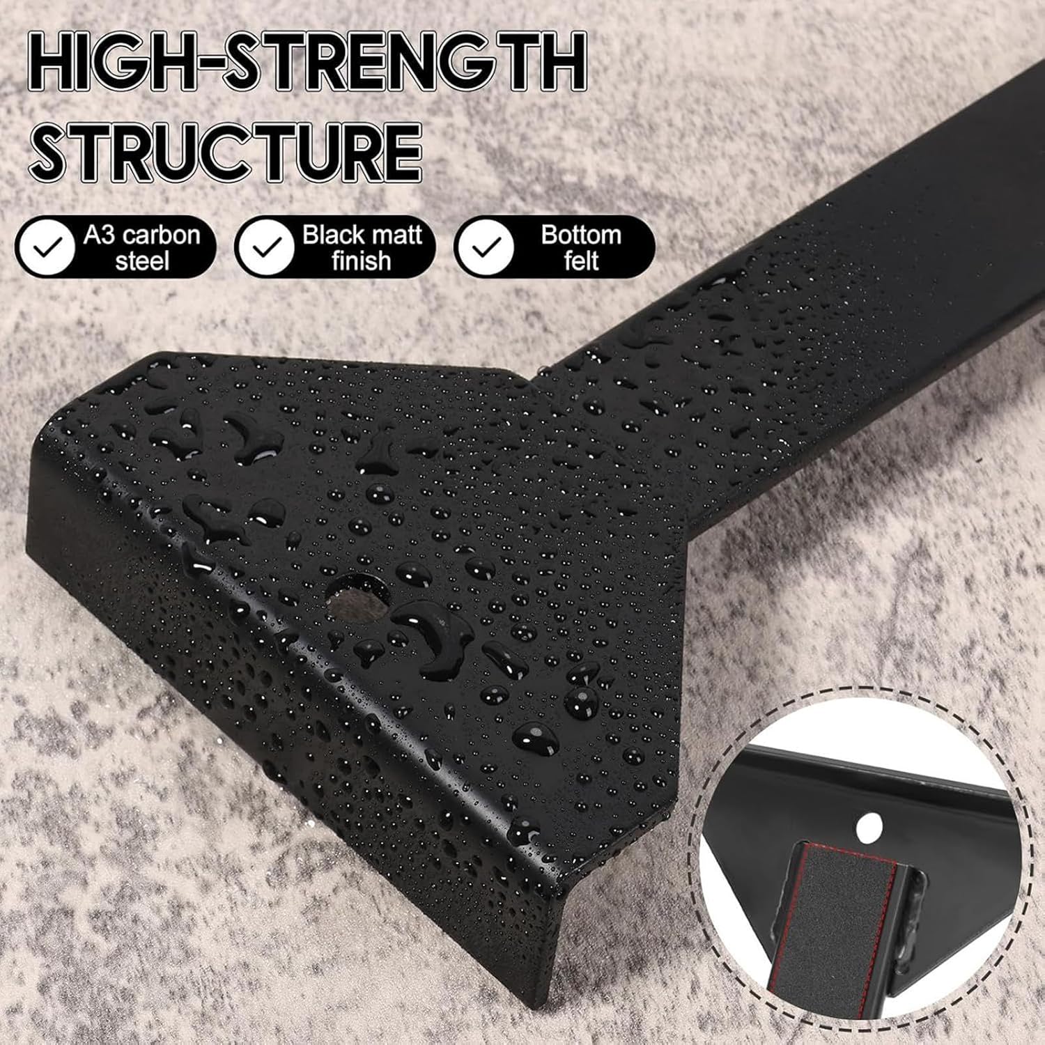 Flooring Pull Bar – Laminate Plank Installation Tool | Sturdy Design Featuring Ergonomic Grip for Home Industry Office Commercial Balcony Garage Bedroom Living Room Use