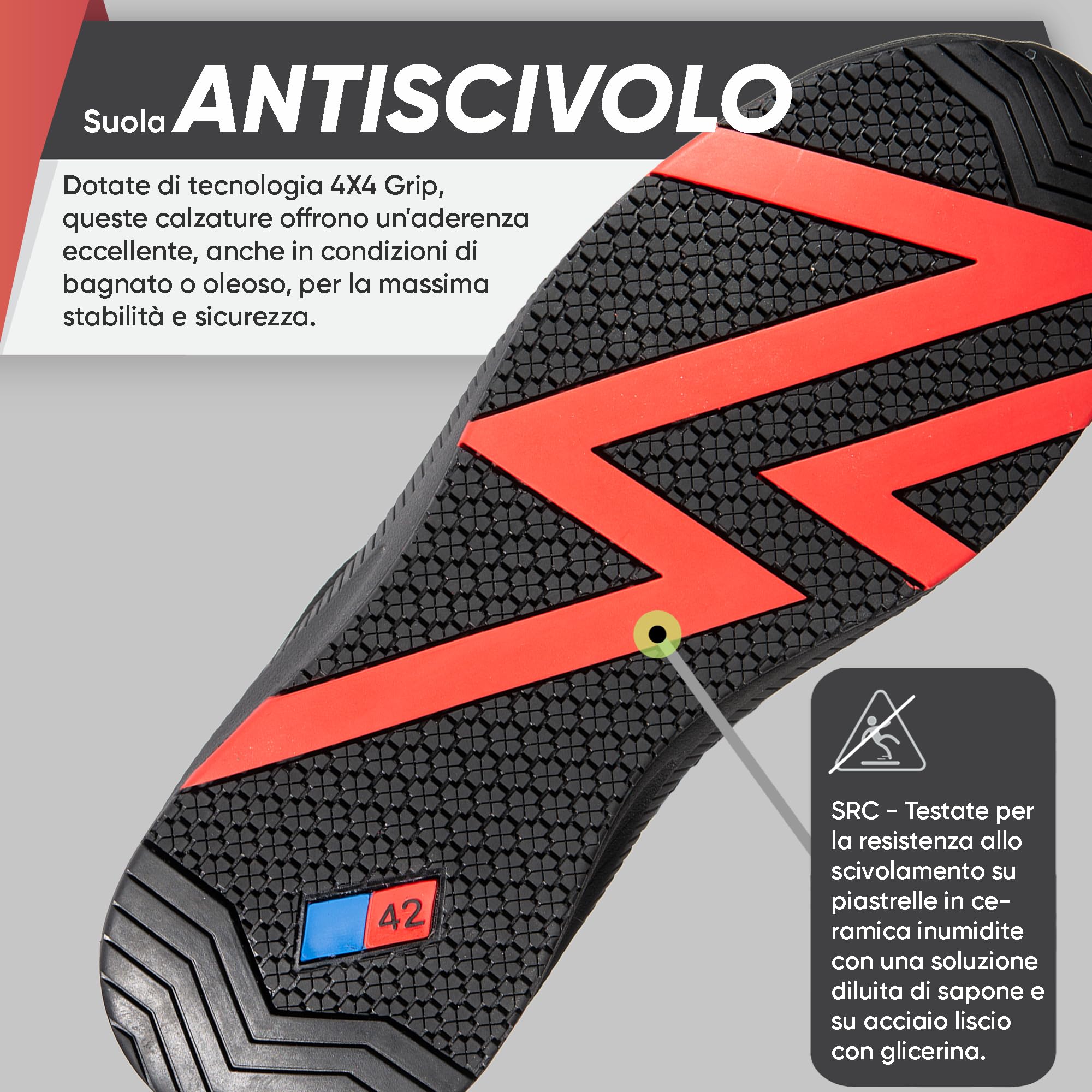BWOLF Fly S1PS Scarpe da Lavoro Antinfortunistiche ESD Kevlar, Protezione Anti-Perforazione Antiscivolo, Suola Eva Ergo Plus Comfort