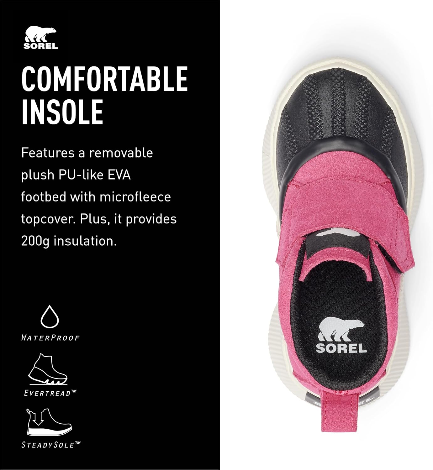 Sorel unisex-child Toddler Out N About Iv Strap Waterproof Boots - Image 4