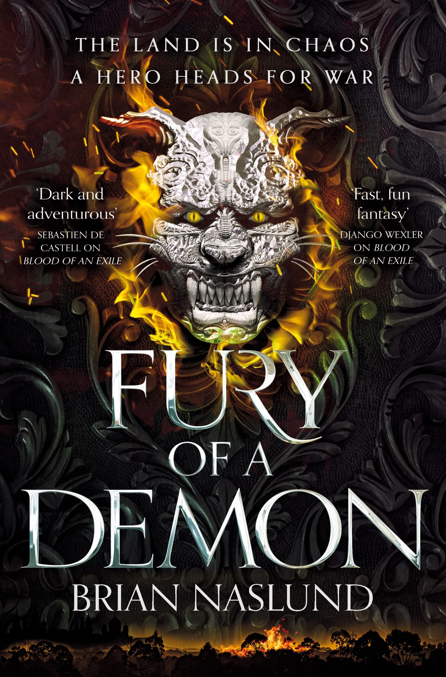 Fury of a Demon by Brian Naslund (Paperback Book)