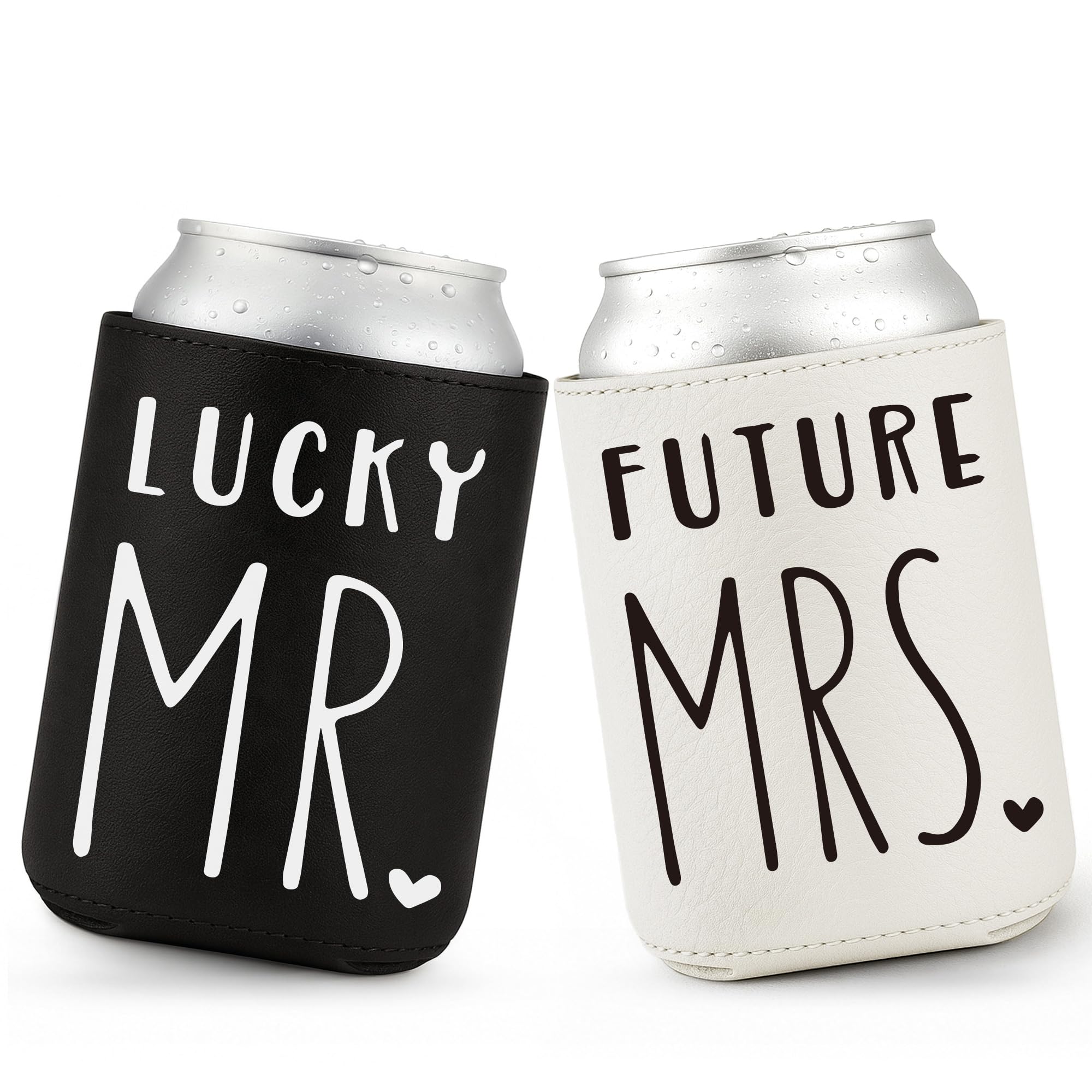Mr & Mrs Can Coolers - Engagement Gift Set -1 Mr & Mrs Can Coolers - Engagement Gift Set -1