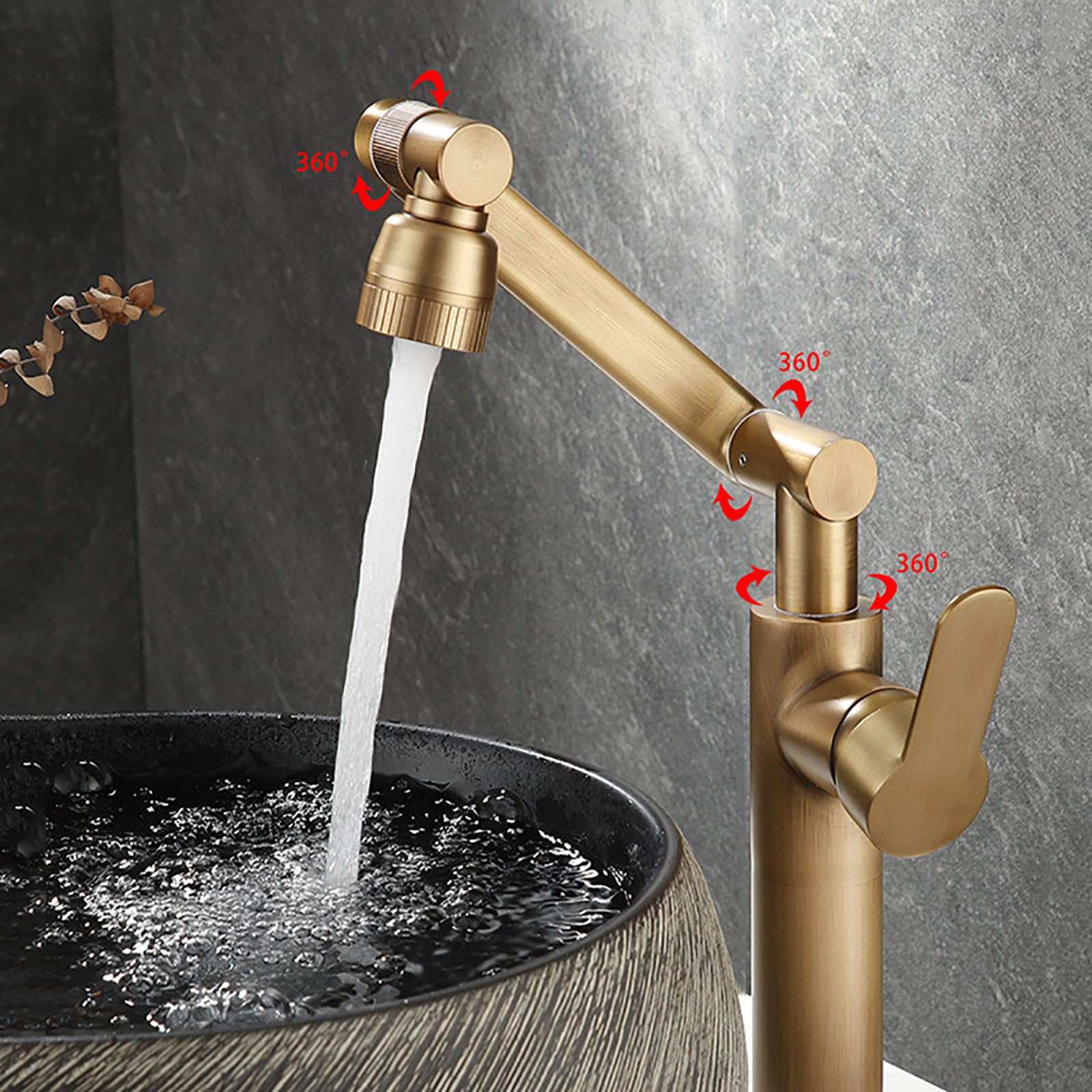 Amazon | 蛇口シャワー シャワーヘッド ノズル 360度回転 混合水栓