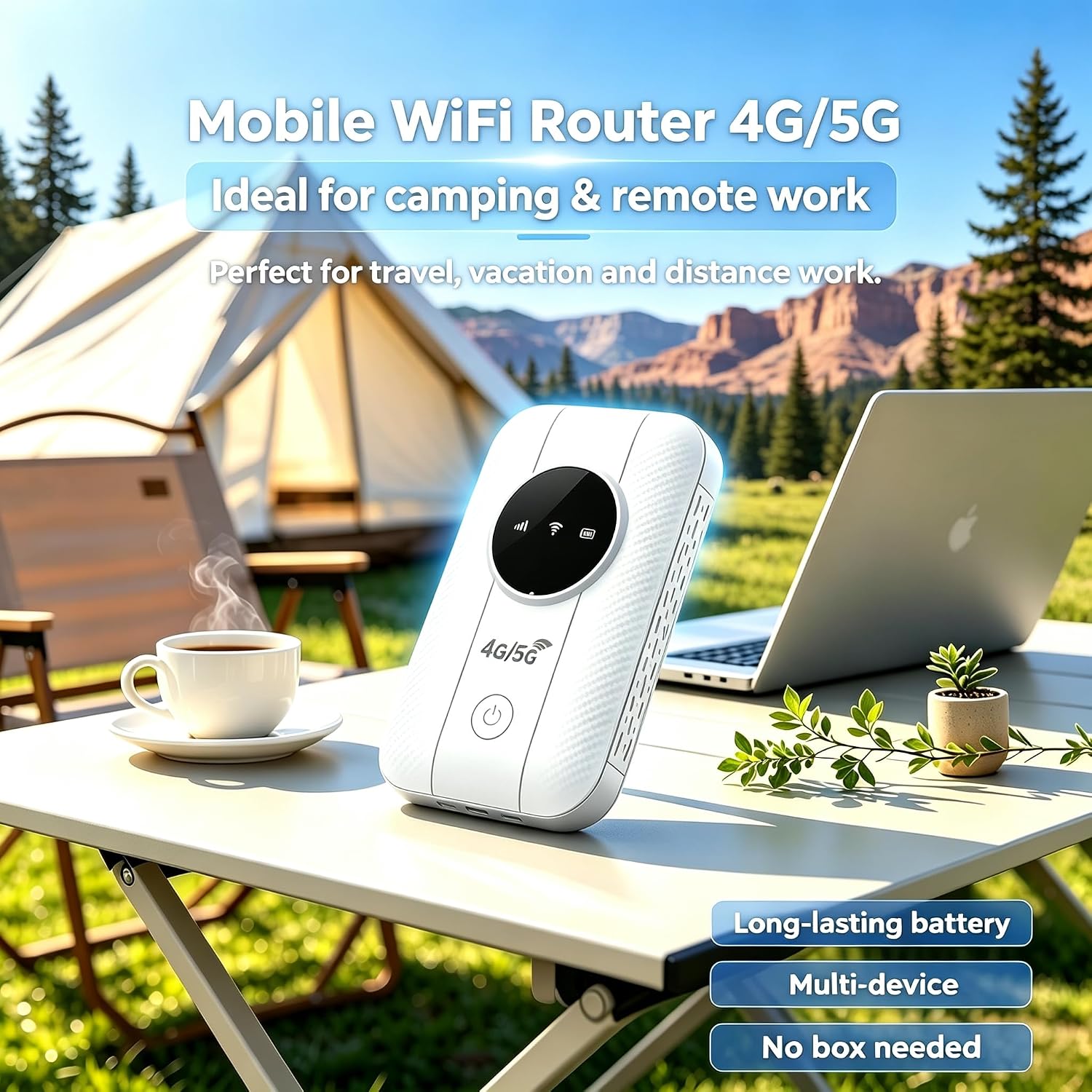 Mobile MiFi 4G + 5G