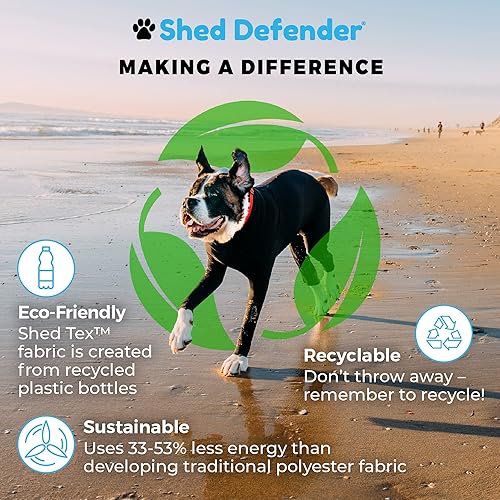 Miniatura 8 de Shed Defender Mameluco deportivo para perro para cobertizo, visto en Shark Tank, ligero y transpirable, body para perros, overol para mascotas,
