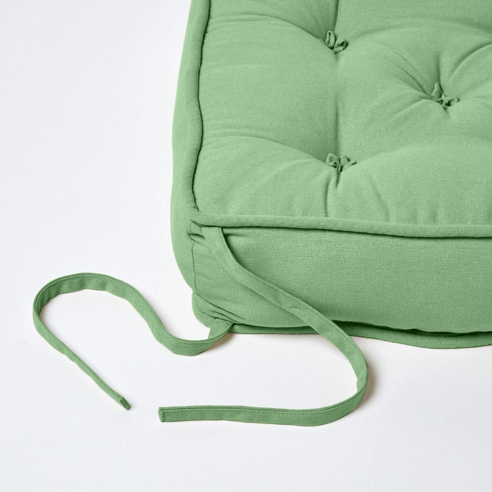 Kapok zitkussen voor op de vloer, Deluxe | Groen/Olifant Zijde | 1027823676 Kapok zitkussen voor op de vloer, Deluxe | Groen/Olifant Zijde | 1027823676
