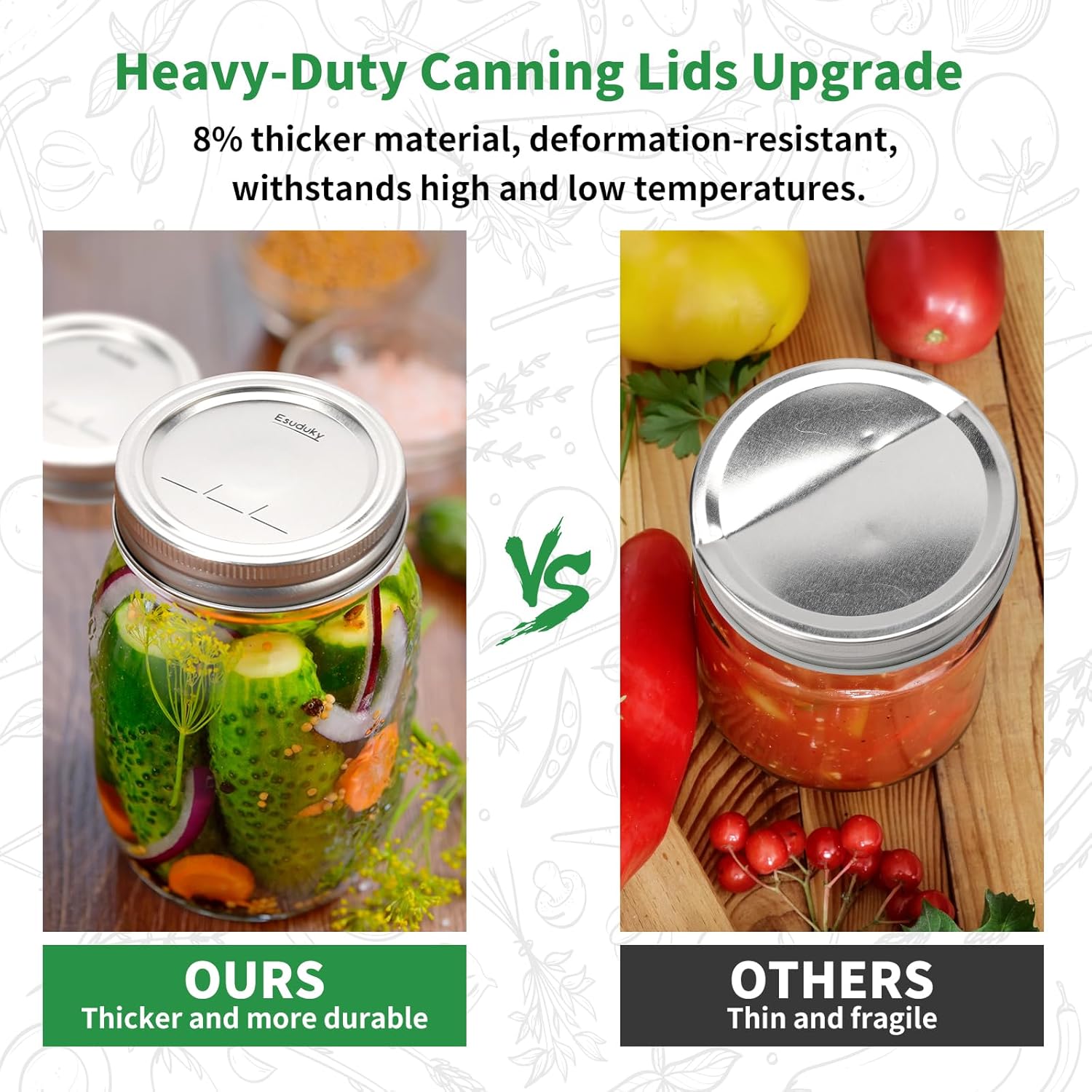 Ultimate Review: 52Pcs Leak-Proof Mason Jar Lids & Rings for Perfect Canning