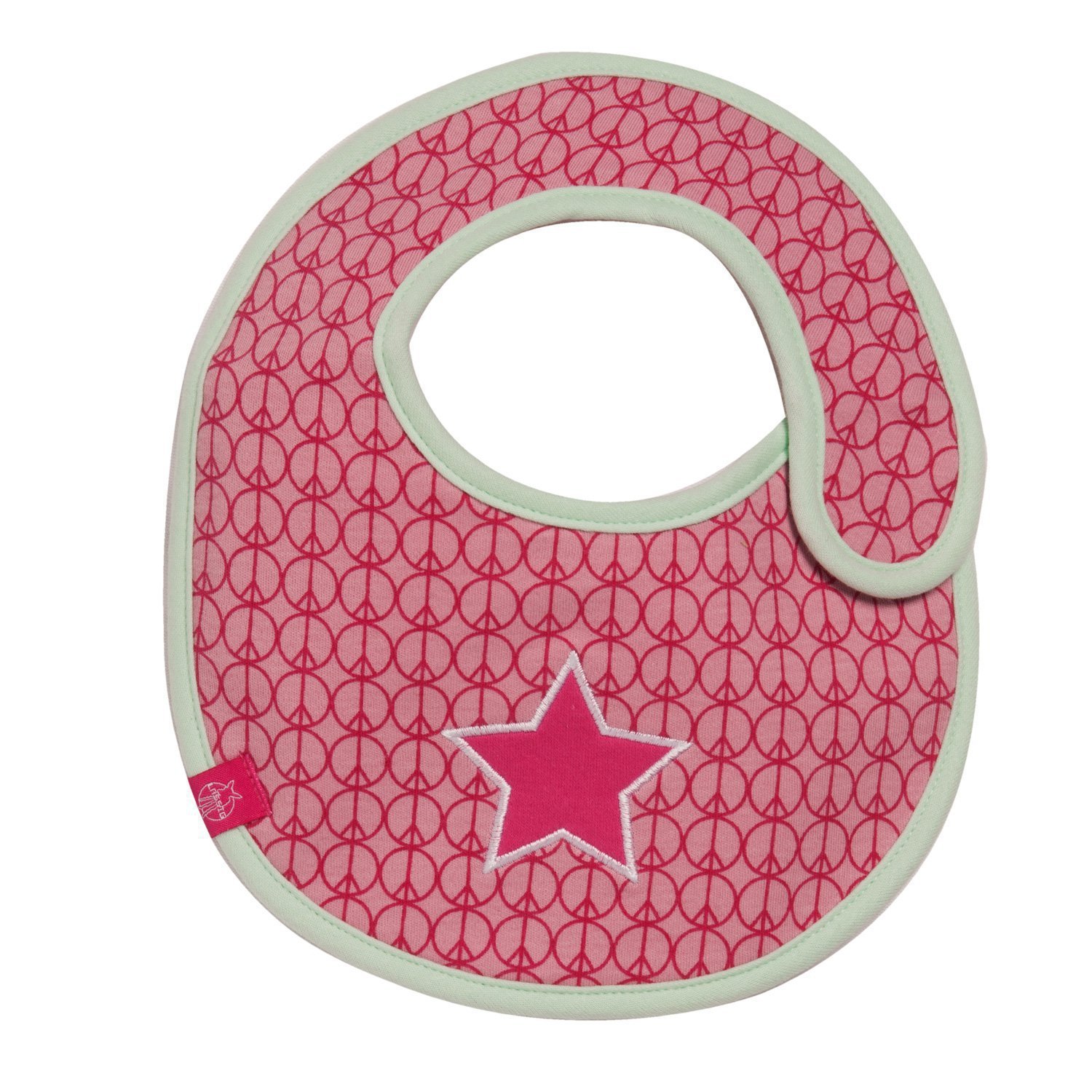 Lassig Washable Waterproof Small Bib, x3 Starlight Magenta