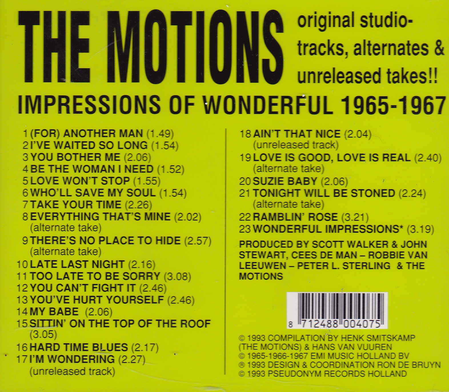 Impressions of Wonderful