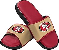 Vista 35 de FOCO mens NFL Team Logo Sport Shower Foam Slide Flip Flop Sandals