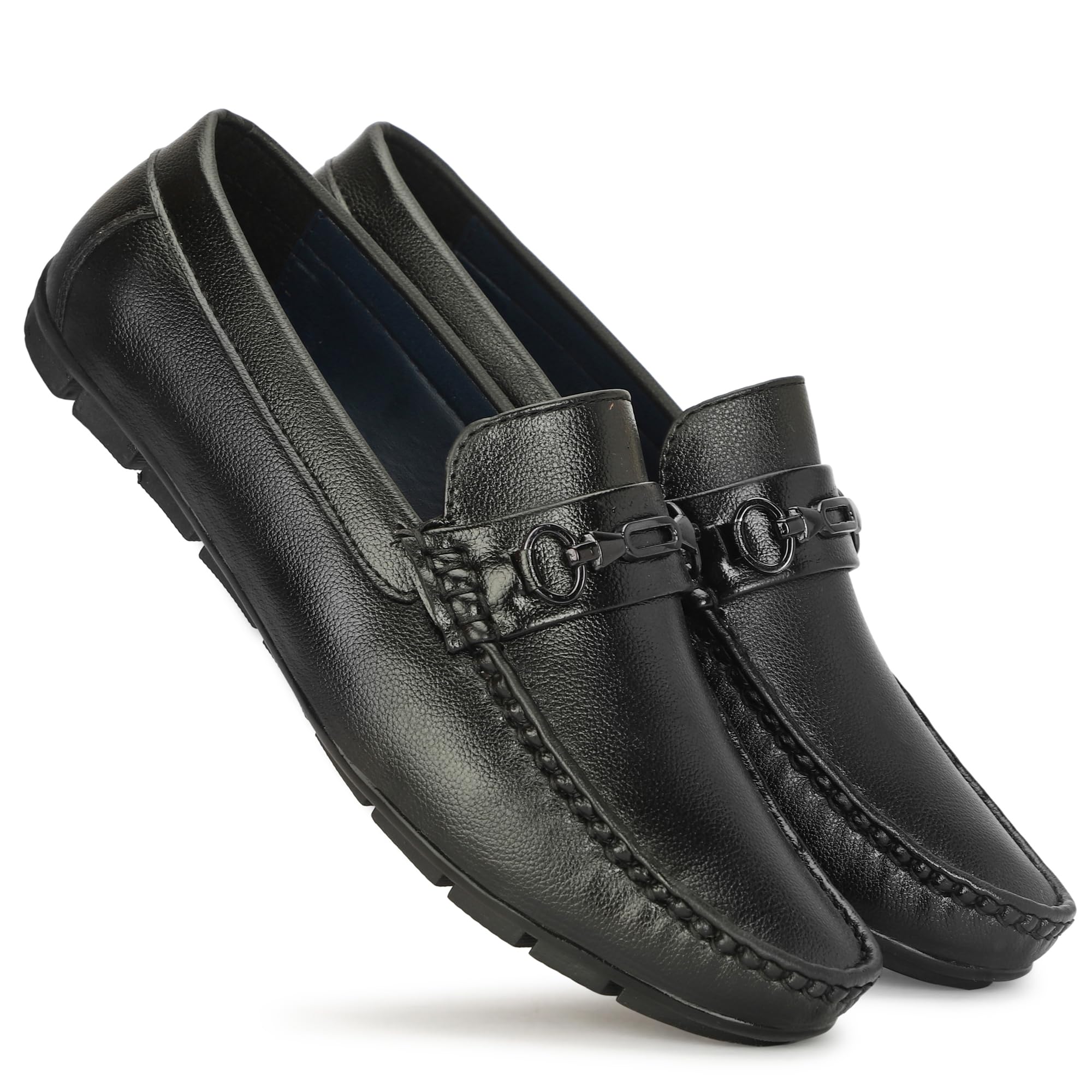 Men's Loafer for Men | Stylish & Comfortable with Soft Cushioned Insole | Hand-Stitched Design for Trendy-image-25