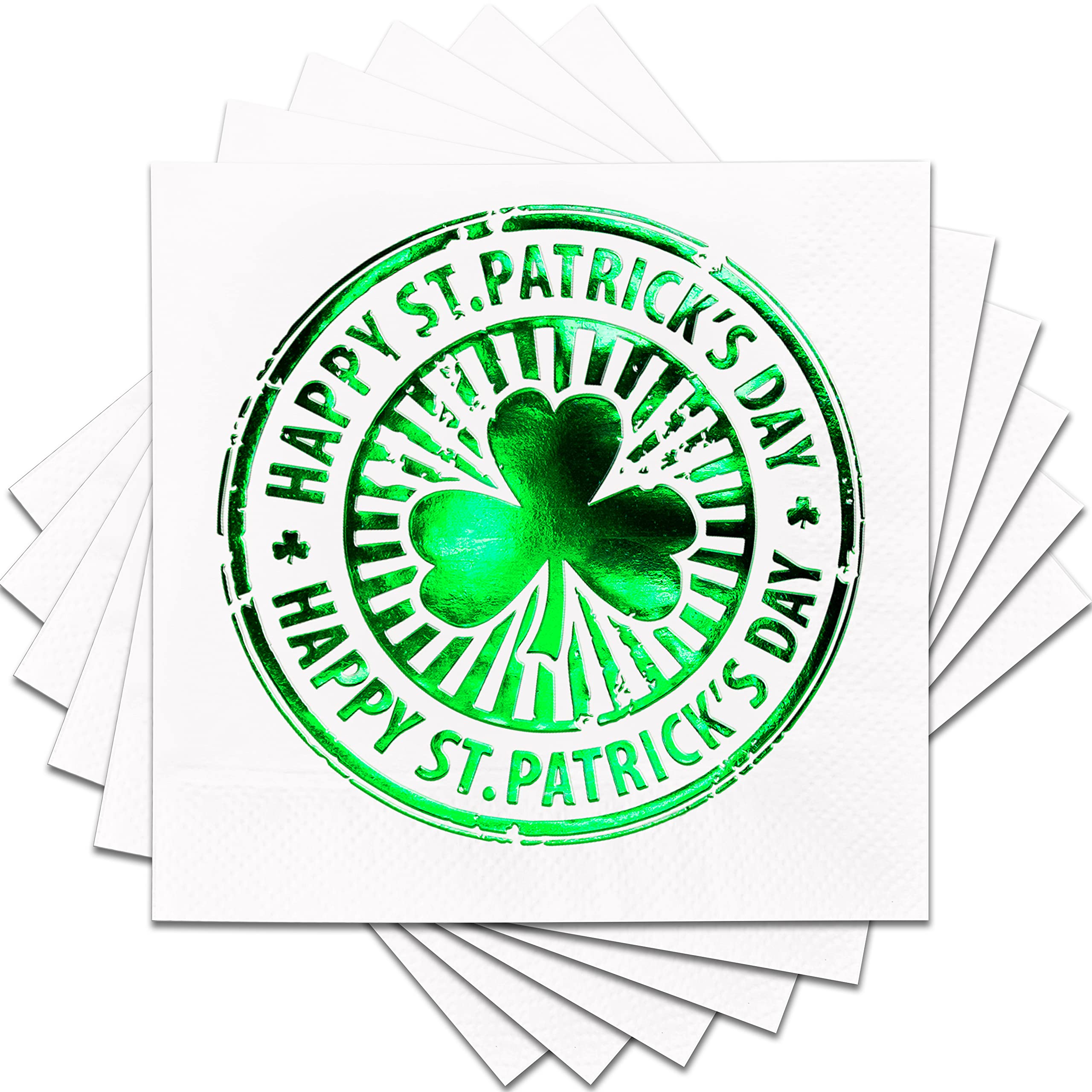 Photo 1 of Bundle of St. Patrick's Day decor 
Napkins and stickers