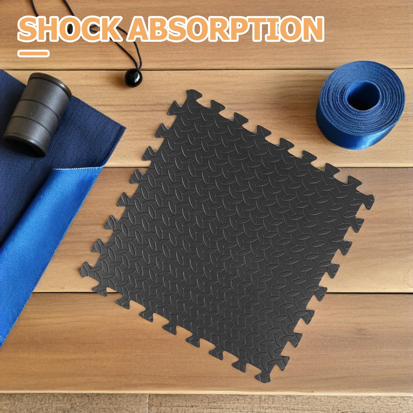 16 Szt. Częściowa Puzzle Do Ćwiczeń Fitness z Pianki EVA o Strukturze Liści Antypoślizgowa i Amortyzująca Maty Podłogowe Do Siłowni i Domu Ochrona pod Sprzęt Sportowy