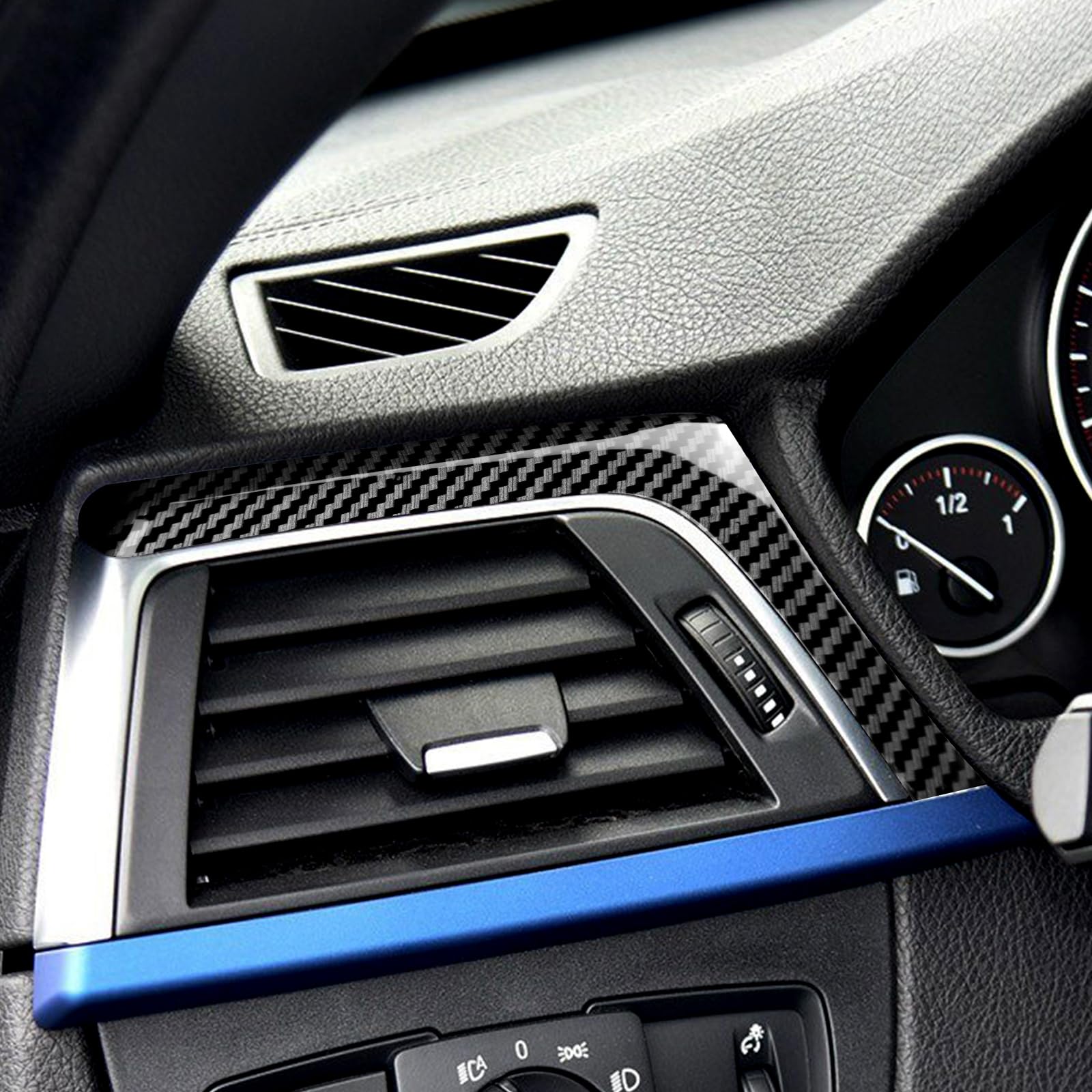 Amazon.com: FEXIDA for BMW F30 Dashboard Panel Cover, ABS Carbon