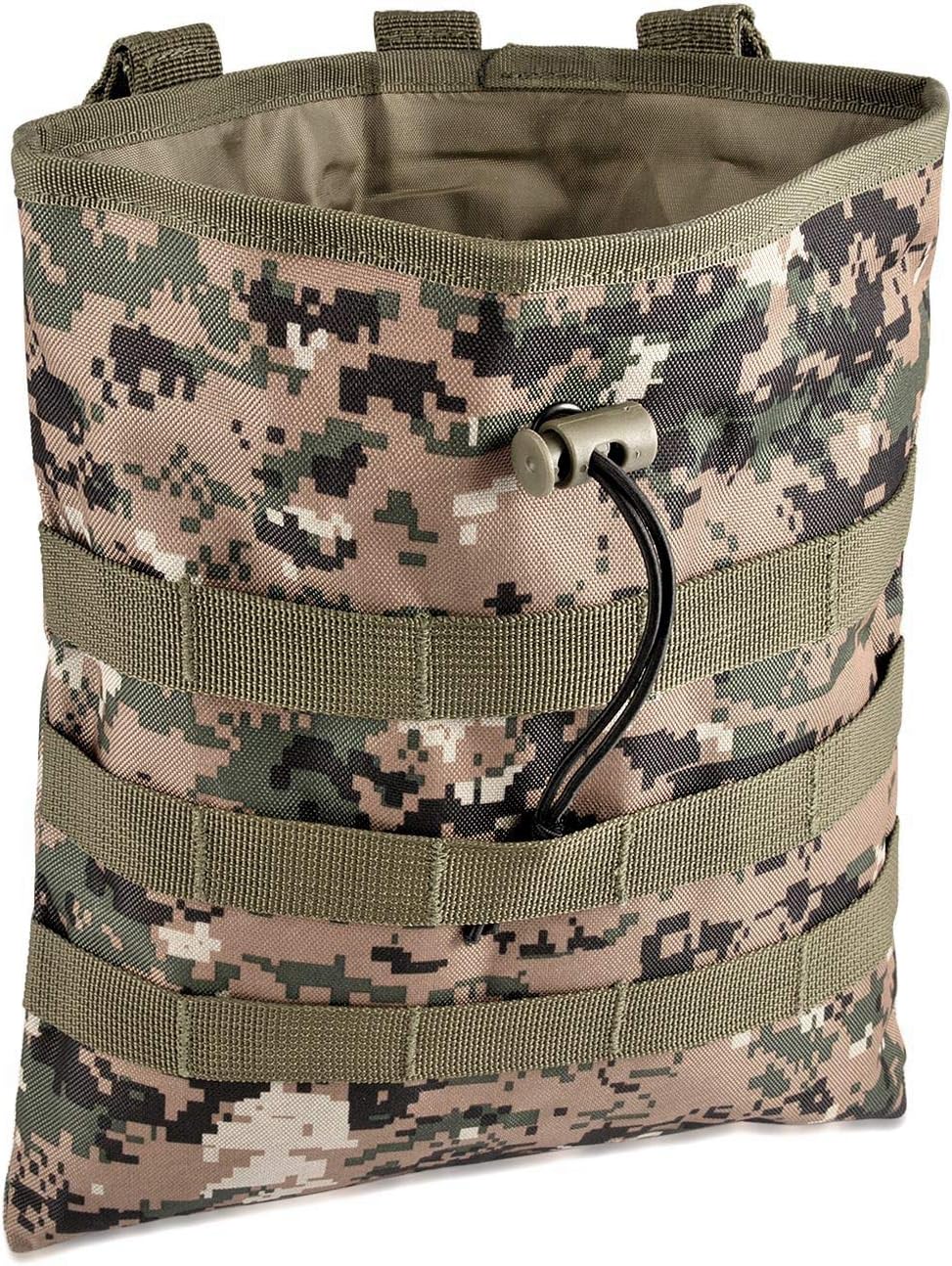 ATBP Tactical Dump Pouch Drawstring Magazine Pouches Bag Utility Pouch Recovery Pouch for Belt