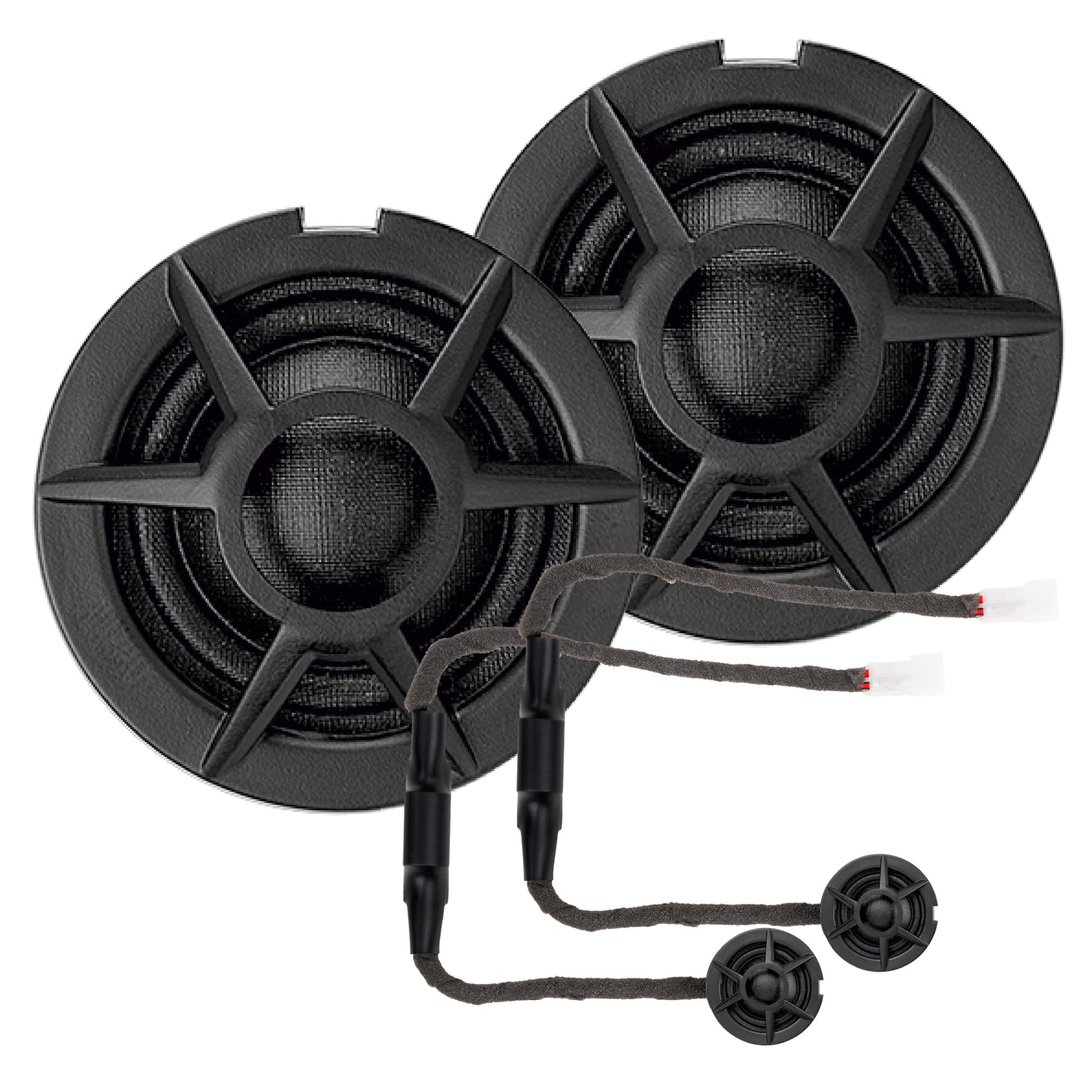 AXTON ATS-FT160C - Sistema di componenti a 2 vie, compatibile con veicoli Fiat Ducato, Plug & Play Front Car Speaker per porta da incasso, 80 W RMS, 1 coppia