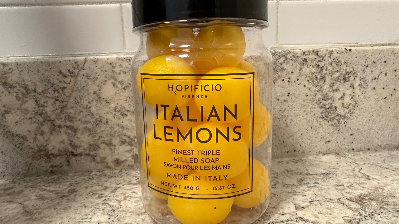Watch Jar of Italian Lemons Mini Hand Soap - 18 count on Amazon Live