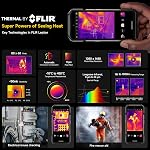 Ulefone Armor 27T Rugged Phone with Thermal Imaging Camera, 10600mAh 12GB+256GB MTK Helio G99 Android 15, 50MP+64MP Night Vision, 6.78" FHD+ 120Hz, IP68/69K Waterproof Dual SIM Smartphone NFC