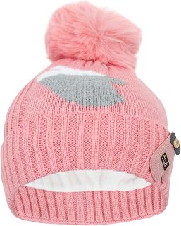 FabSeasons Baby/Kids Warm Acrylic Woolen Skull Cap with Warm Inner Lining & pom pom - for Boys & Girls of 6 Months to 3 Years Price In India