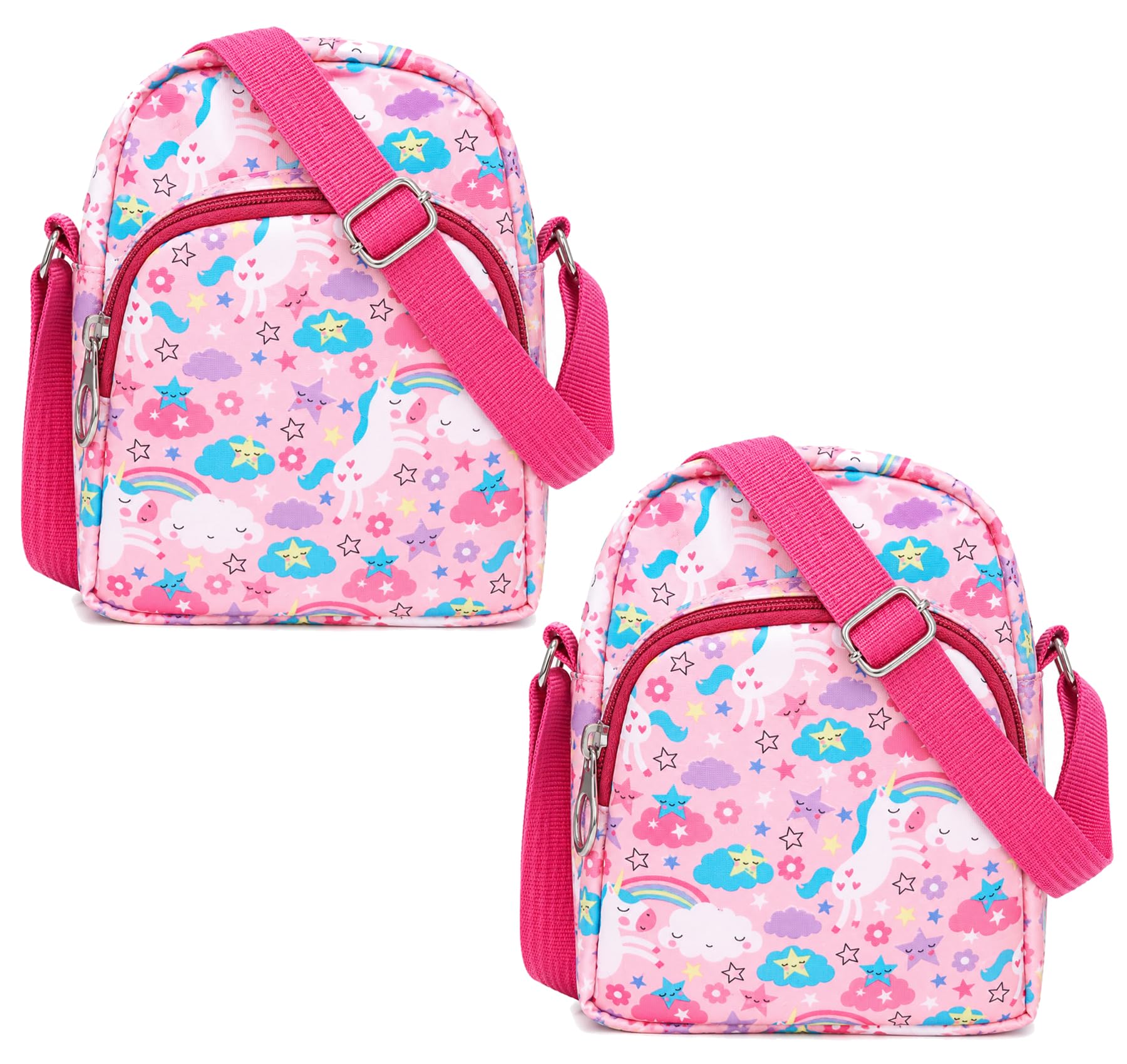 Cartoon Printed Sling Bag/Picnic Bag for Kids - Birthday Return Gifts for Girls/Boys/Kids-image-23
