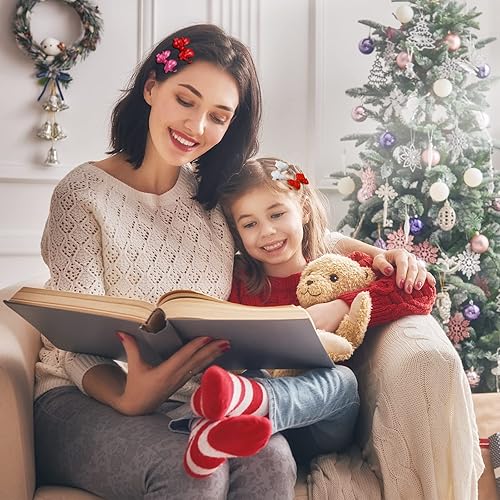 Miniatura 6 de Janinka 72 pasadores de pelo autobisagra para niñas, pasadores de plástico para el cabello de los años 80 y 90, horquillas de dibujos animados,