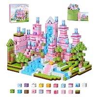 PINKCAT Costruzioni Magnetici per Bambini, 100 Pezzi Magneti Bambini Educativo Blocchi Set