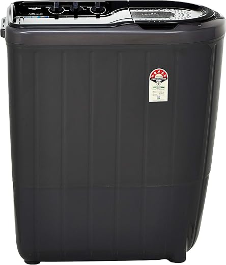 Whirlpool 6 Kg 5 Star Semi-Automatic Top Loading Washing Machine (SUPERB ATOM 60I, Grey Dazzle)