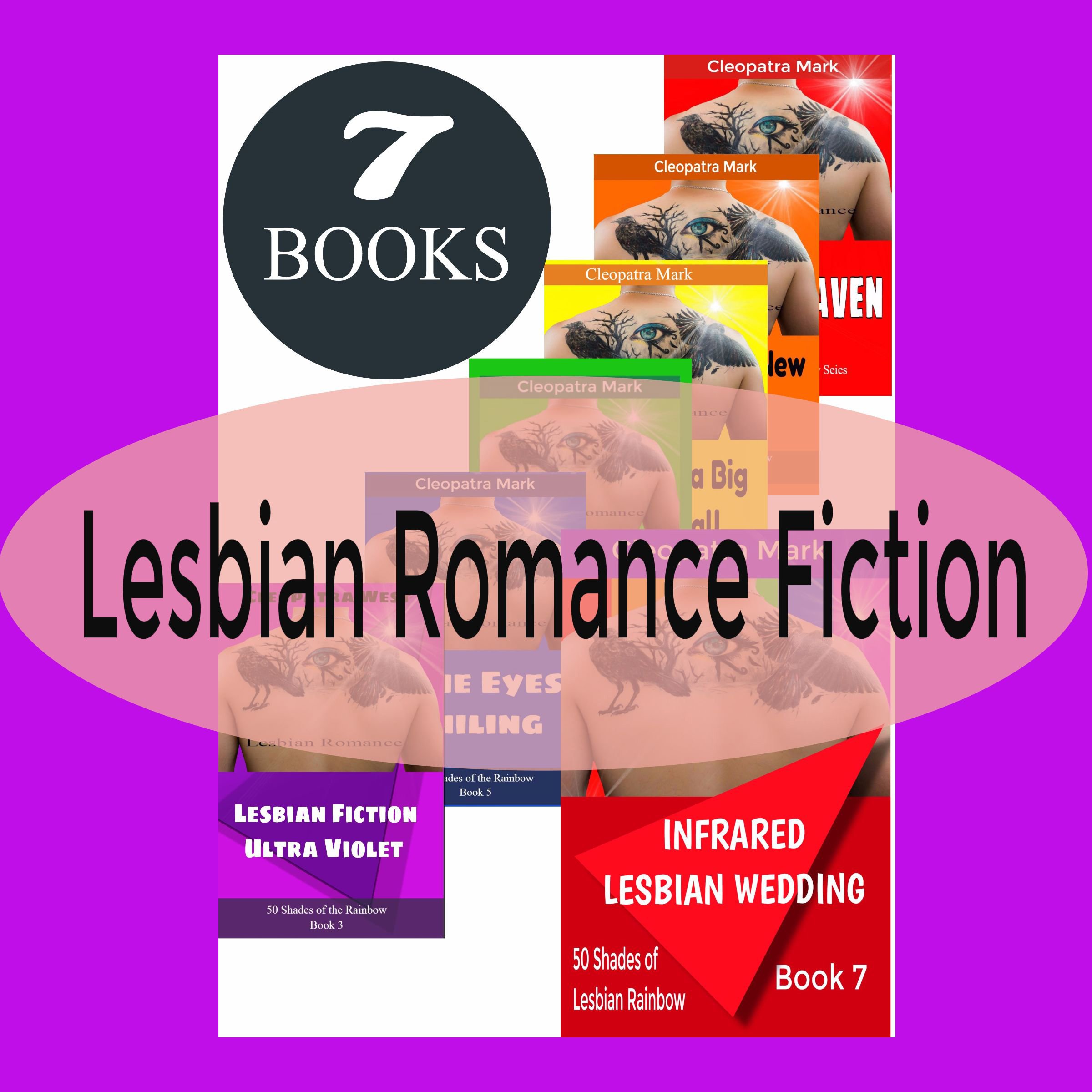 50 Shades of the Lesbian Rainbow, Books 1-7