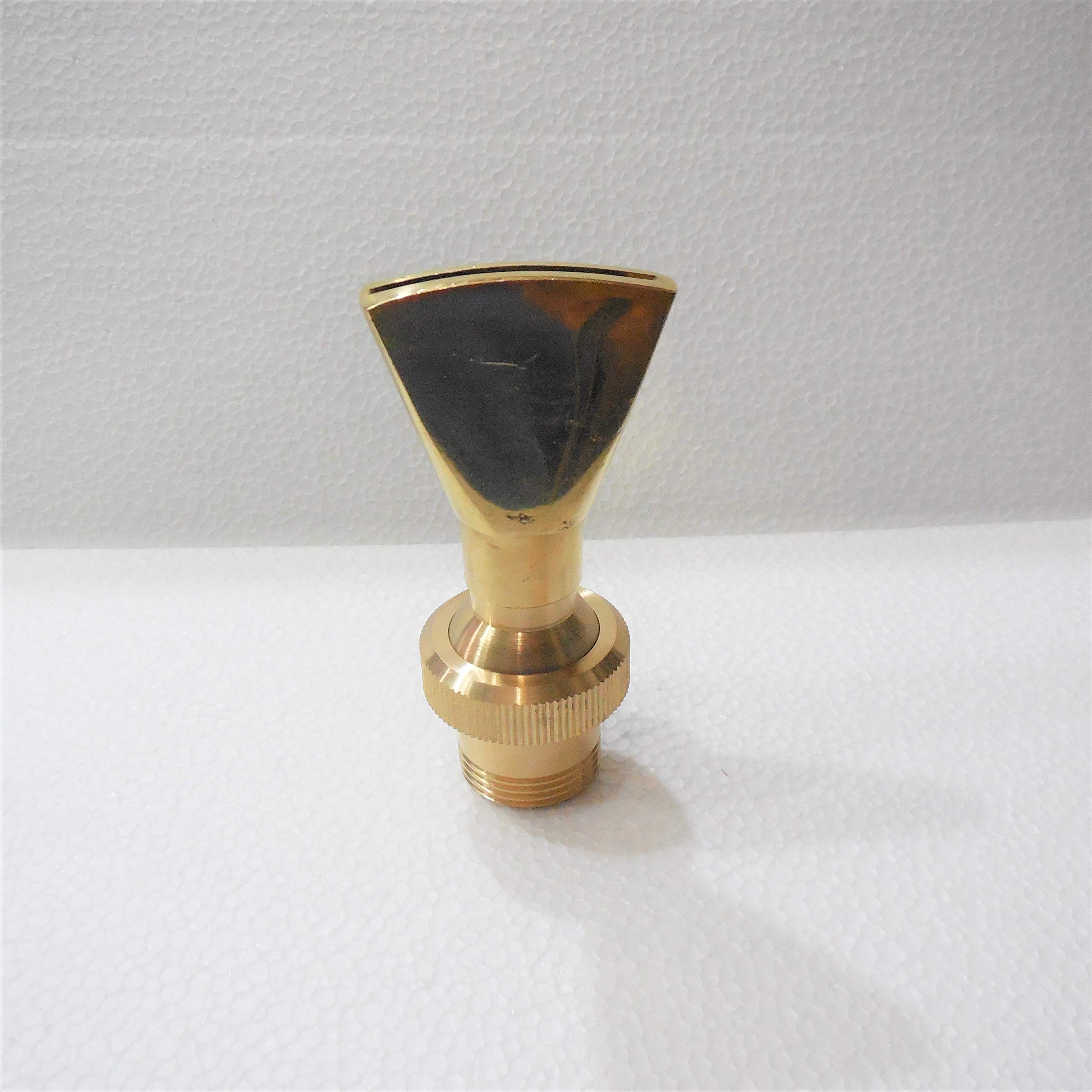 ANMSALES 1/2'' + 3/4'' Adjustable Fan Jet Nozzle for Water Fountains Garden Decoration Brass Fountain Nozzle.-image-27
