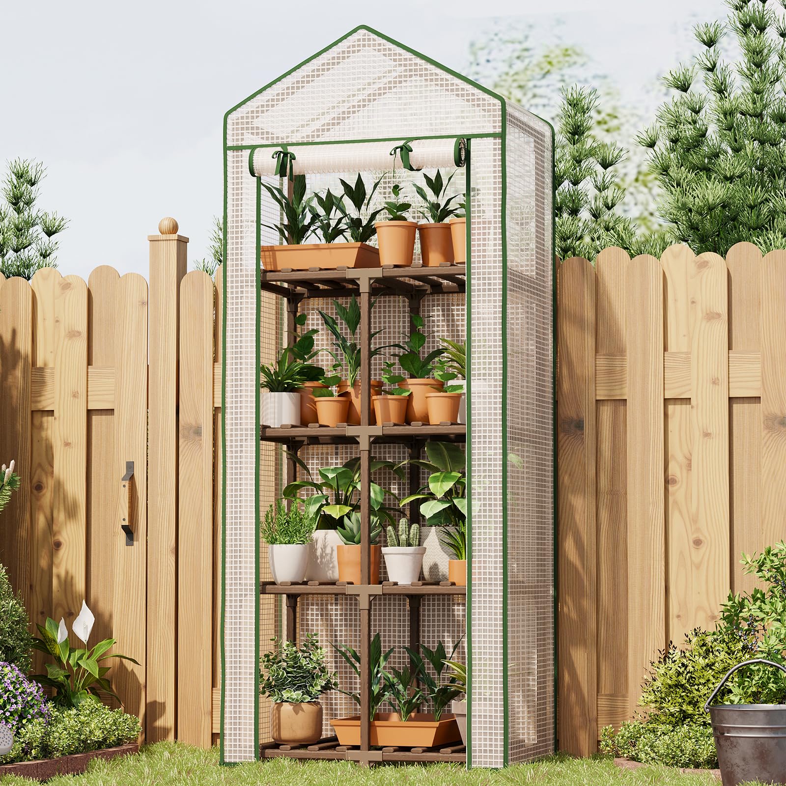 Bamworld 4 Tier Mini Greenhouse