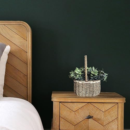 Miniatura 8 de Elements Greenery in Seagrass Cesta para baño, casa de campo, centro de mesa, mantel de oficina, decoración de cocina, 10 x 13 pulgadas