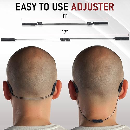 Miniatura 10 de SIGONNA Soporte para correa de lentes  Cuerda de correa para anteojos sin cola  Soporte ajustable para lentes alrededor del cuello  Cordón para