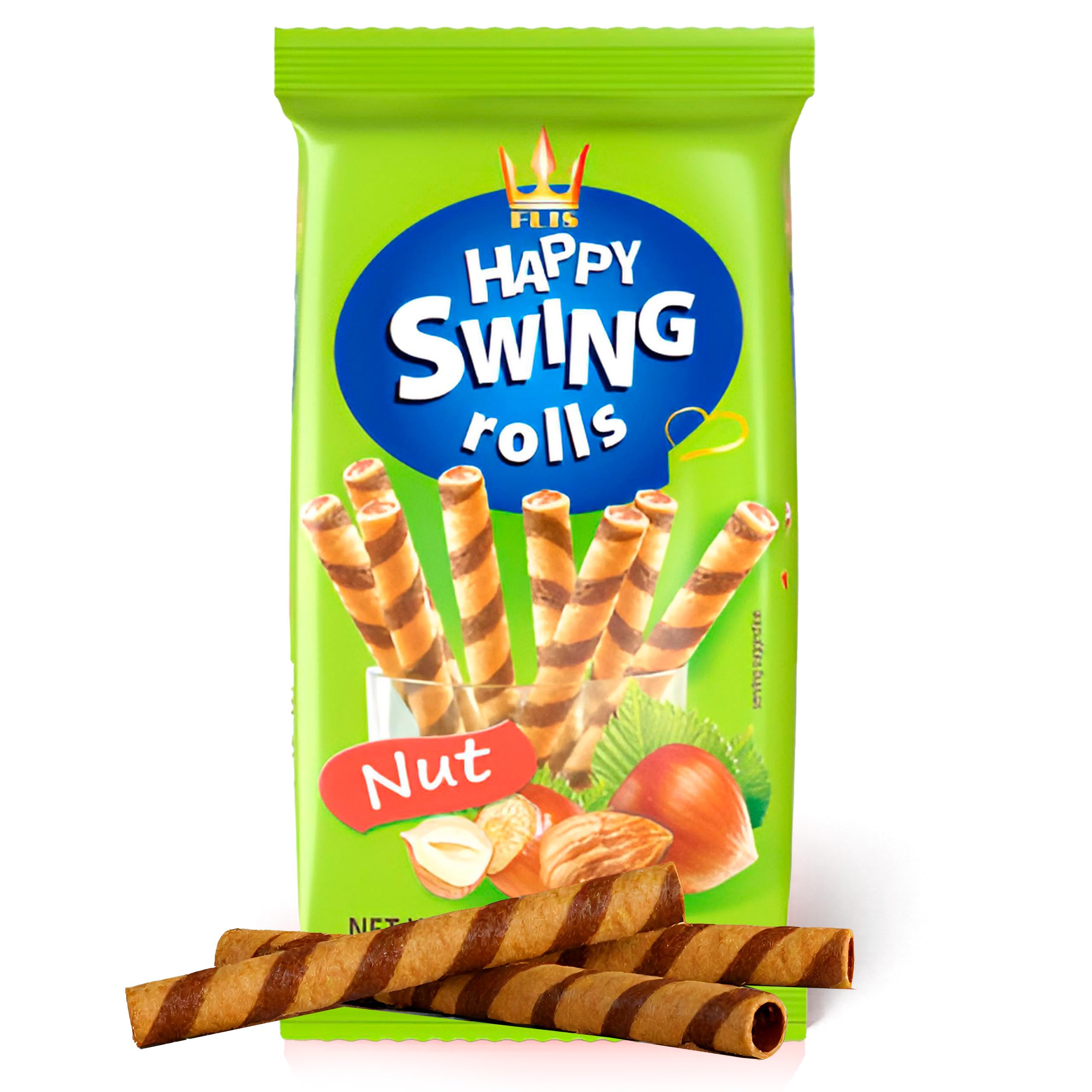 Wafer Rolls with Hazelnut Filling 150 g