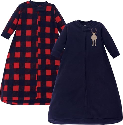 Miniatura 4 de Hudson Baby Saco de dormir unisex de forro polar para bebé