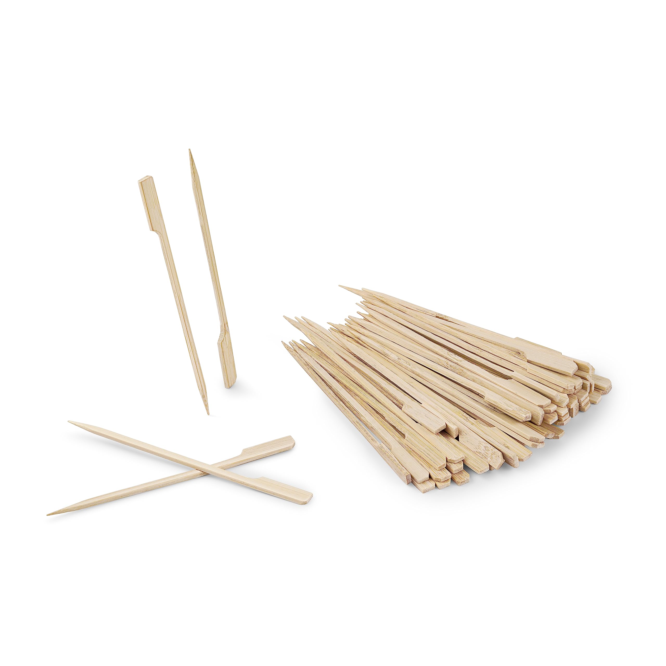 Swastha Hygiene Wooden Gun Skewers - Barbecue Skewer Set for Outdoor Dining, Ideal for Starters Like Fruits, Kababs, BBQ Sticks for Grilling (6 inch, 100) (B0979F84YW) Amazon Price History, Amazon Price Tracker