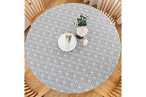 LIBERECOO Vinyl Tablecloth for Round Tables: A Guide to Style and Protection