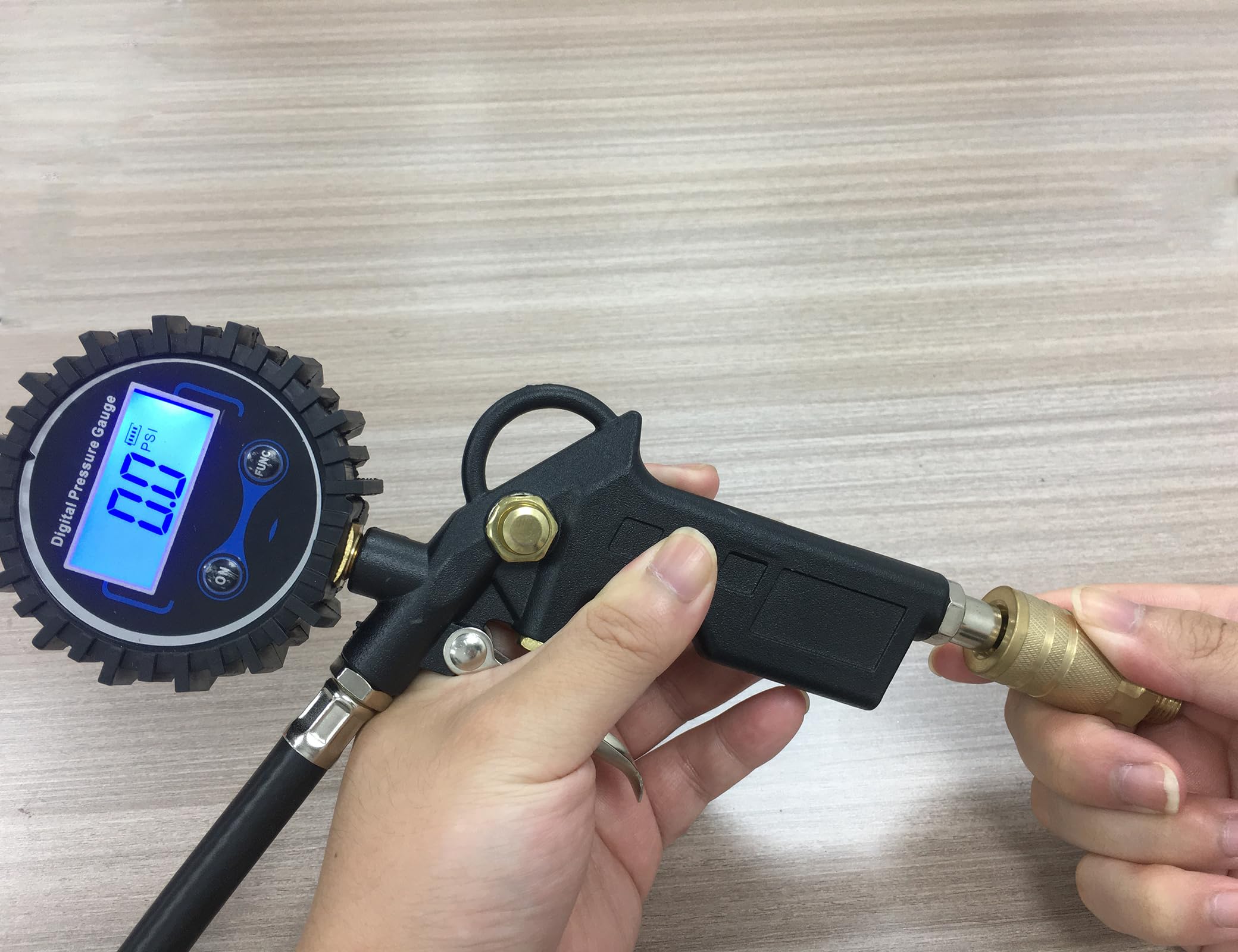 Raccordi per tubi dell'aria da 1/4" maschio NPT in ottone massiccio, kit accoppiatore d'aria, 12 pezzi, accessori per compressore d'aria a connessione rapida, 300 Psi