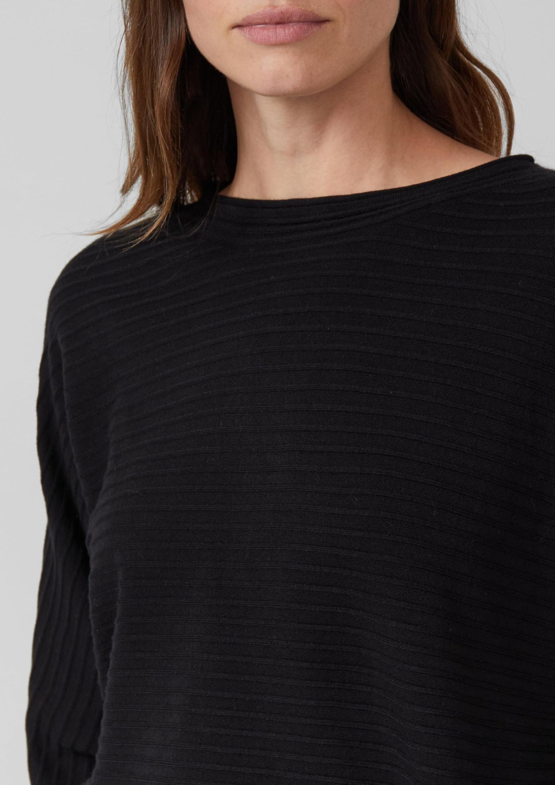 s.Oliver Damen 2171603 Pullover mit Fledermausärmeln (1er Pack)