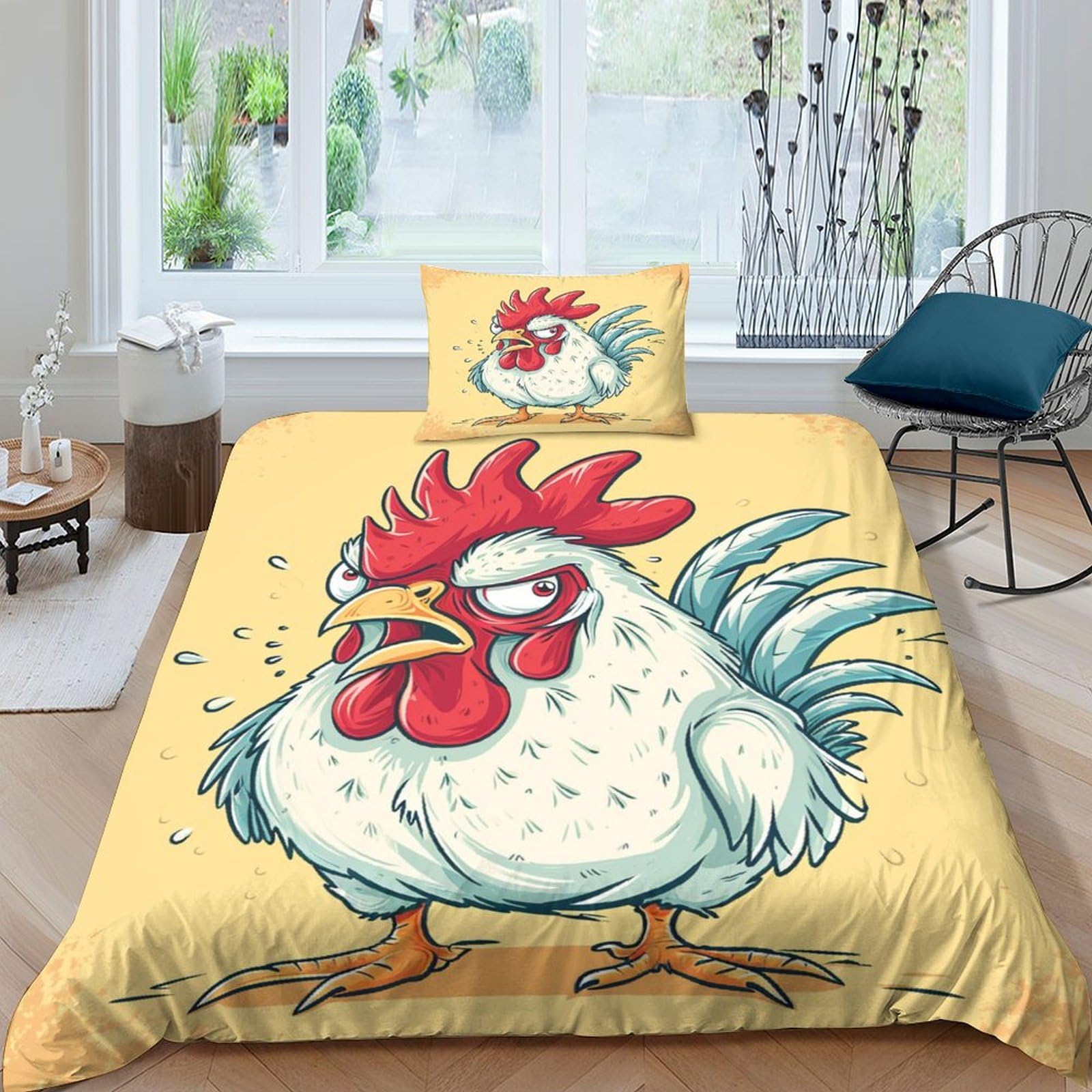 Housses de couettes anti-transpiration Le Coq microfibre 3D