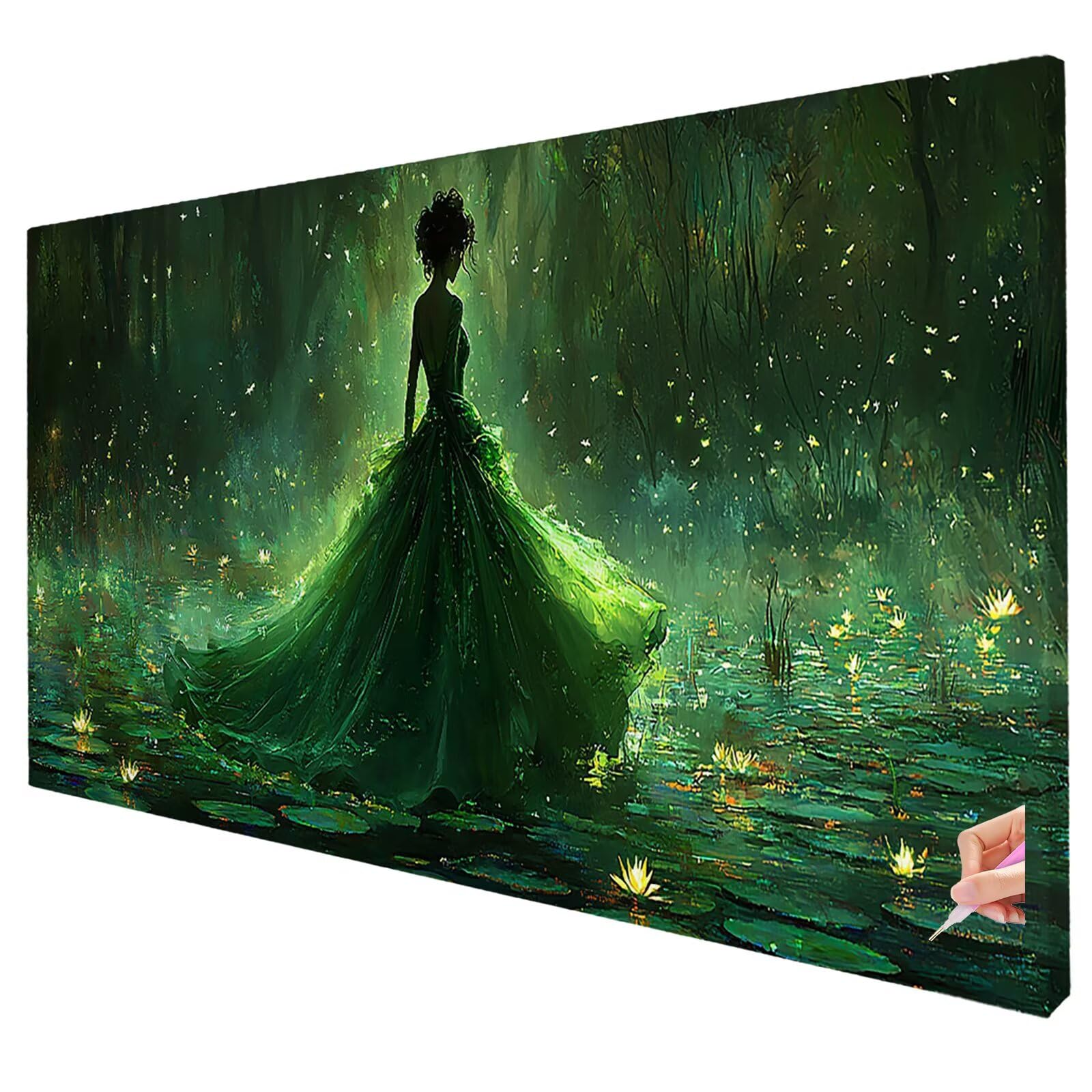 Abstrakcyjna sztuka diamentowa, duże zestawy do malowania diamentowego, 250 x 100 cm, DIY, wróżka, klejnot, sztuka i rękodzieło, dla dorosłych, Dimond, kryształy, zestaw hobbystycznych dla dorosłych i